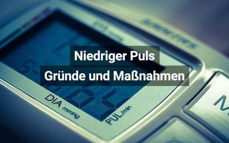 Niedriger Puls: Ursachen und Maßnahmen | praktischArzt