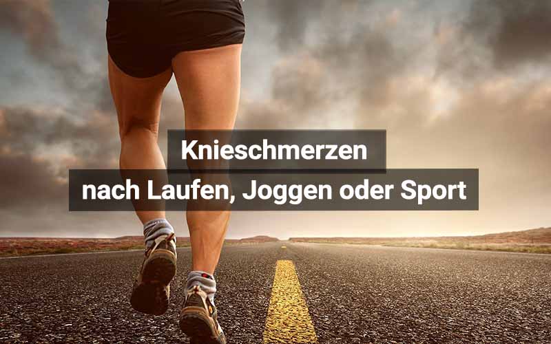 Knieschmerzen Nach Laufen, Joggen, Sport