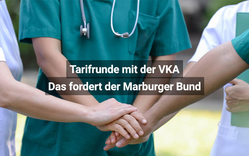 Tarifrunde mit der VKA: Das fordert der Marburger Bund
