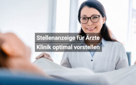 Stellenanzeige Für Ärzte Klinik Optimal Vorstellen