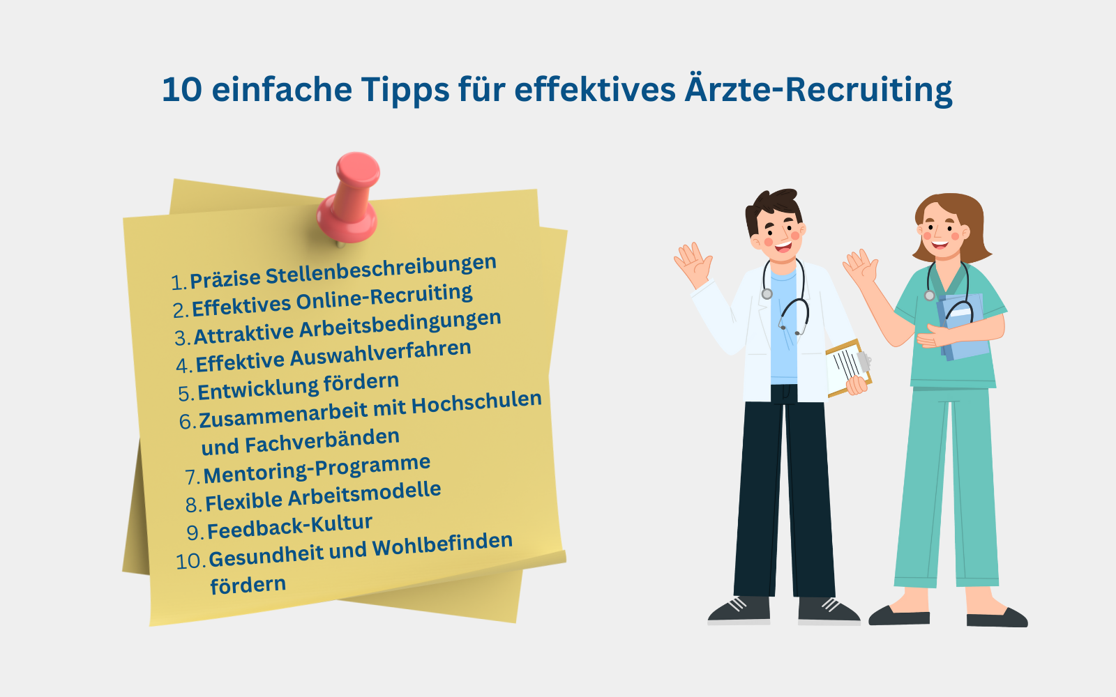 Tipps Effektives Ärzte Recruiting