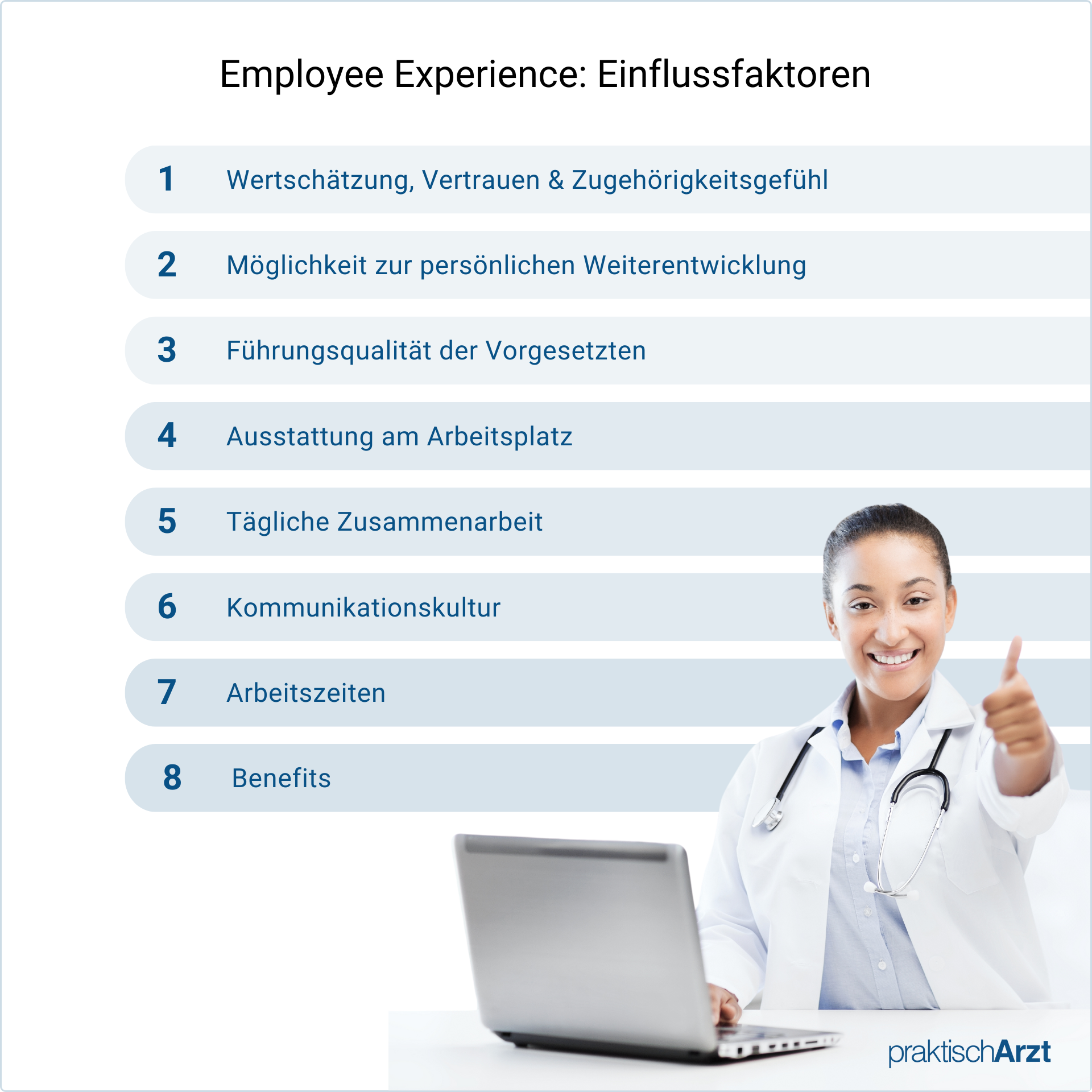 Employee Experience Einflussfaktoren