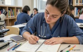 KI generiert - Vorklinik Fach Physik