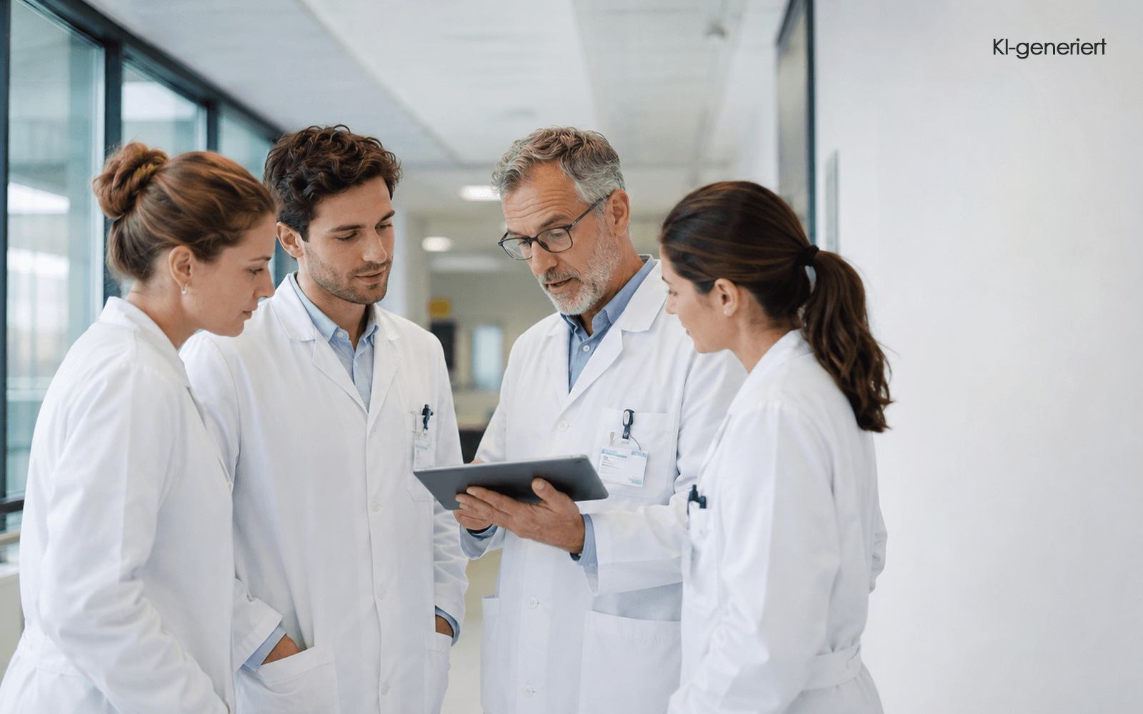 KI generiert - Eine Ärztegruppe checkt das Treatfair Ranking 2026